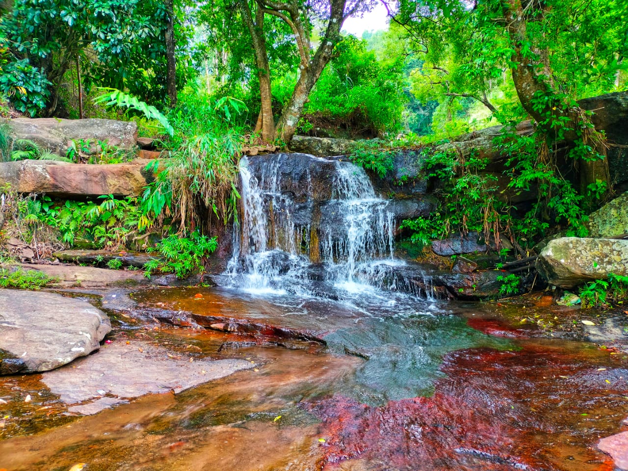 waterfalls